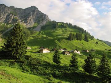 Alpe Steris Großes Walsertal